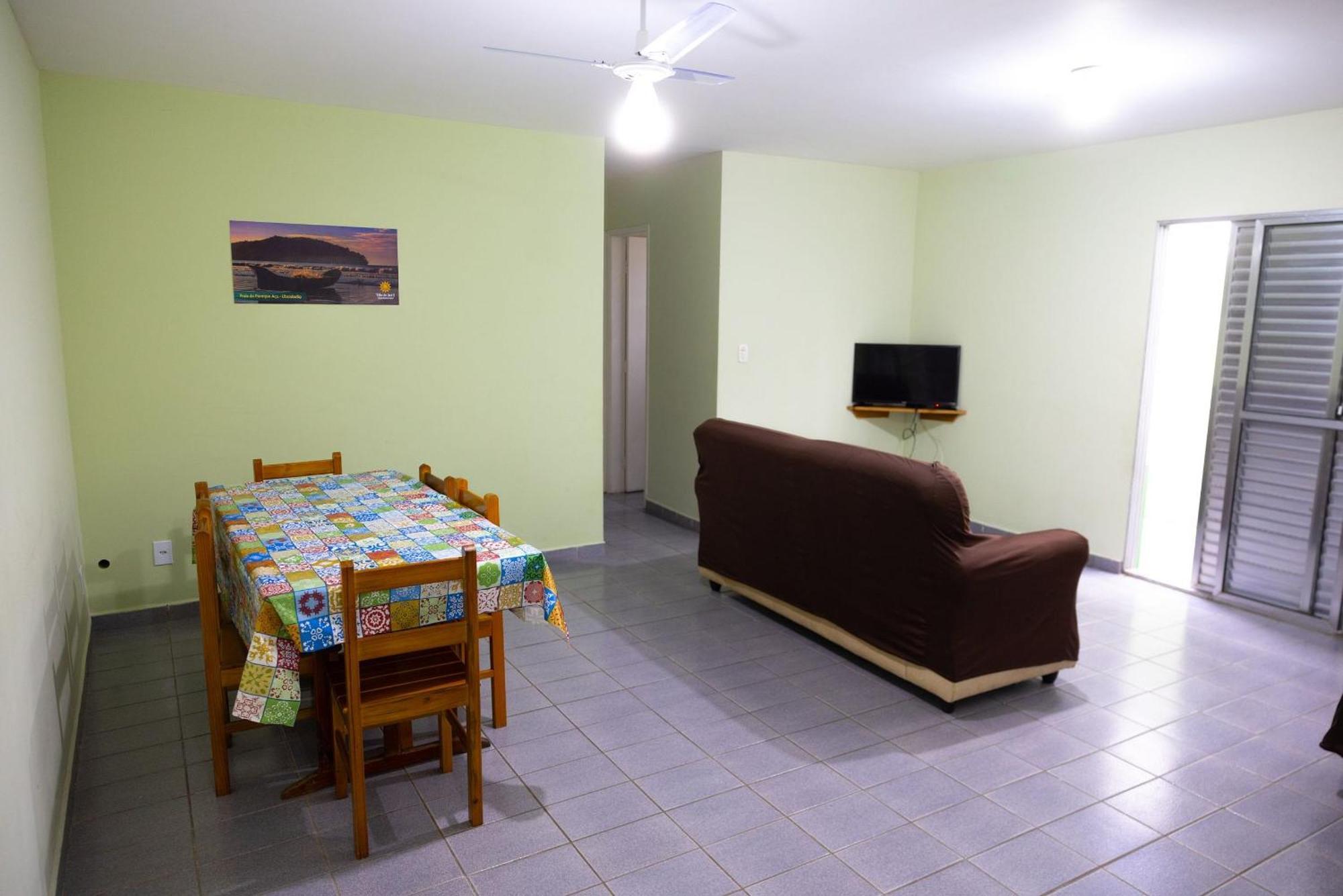 Apartamentos Incriveis Primeira Quadra Mar Wifi Ubatuba Kültér fotó