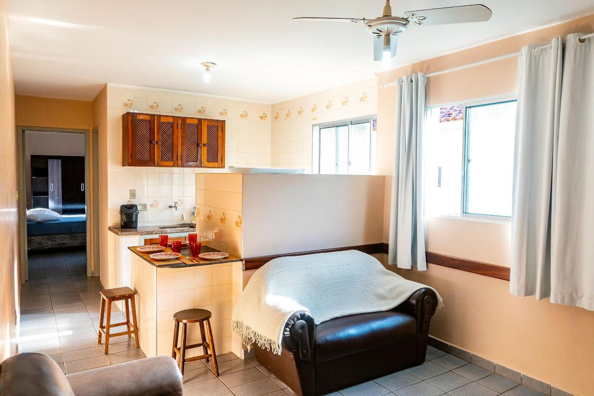 Apartamentos Incriveis Primeira Quadra Mar Wifi Ubatuba Kültér fotó